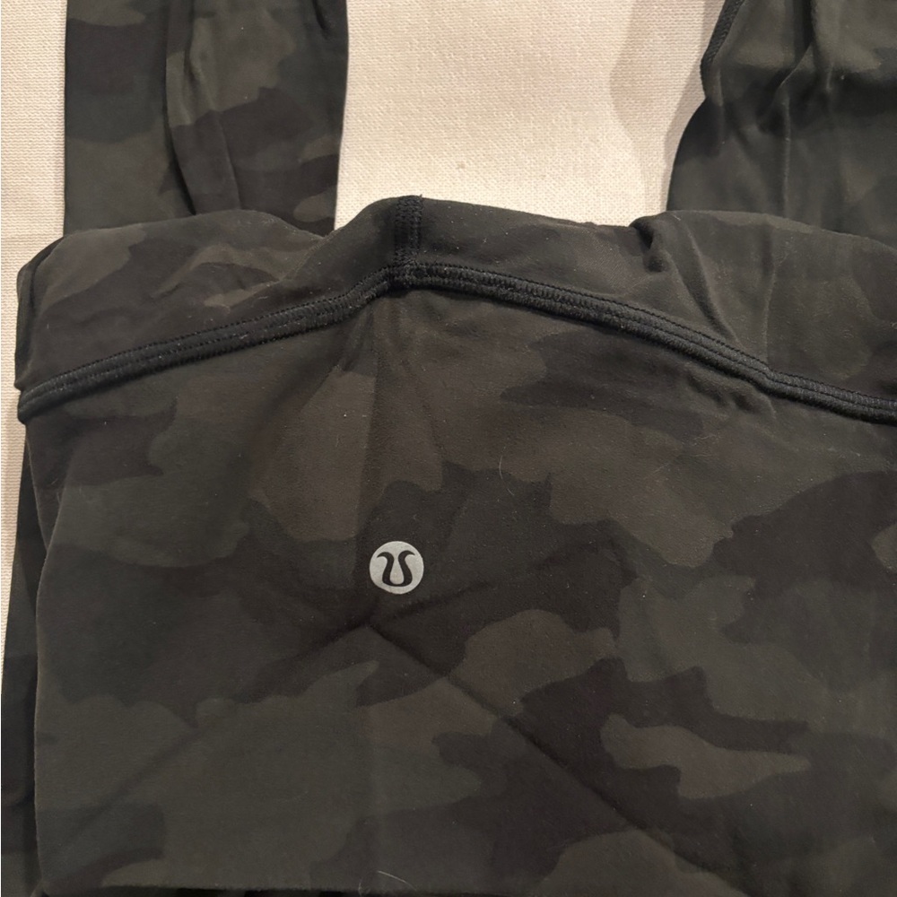 lululemon athletica Black Camouflage Leggings